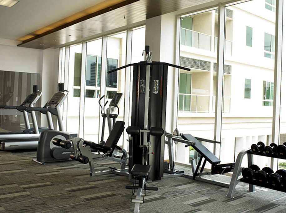 State of the art gym equipment.