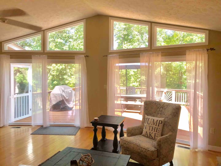 开放大房间/通往开放式露台 