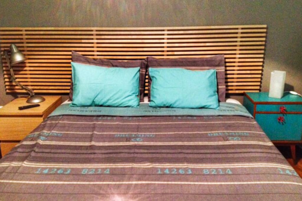 The bedroom looks ideal to rest you