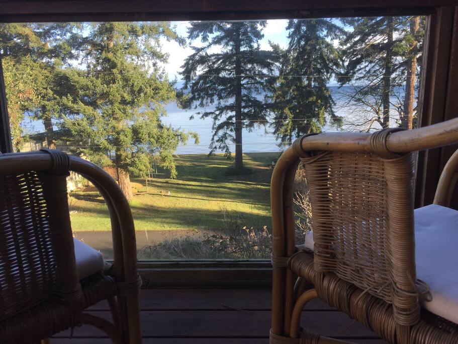 Perfect spot for morning cup of coffee