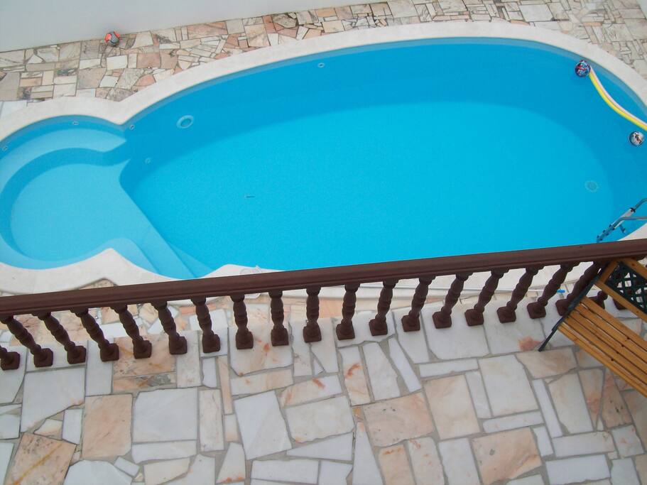 Pool from the terrace