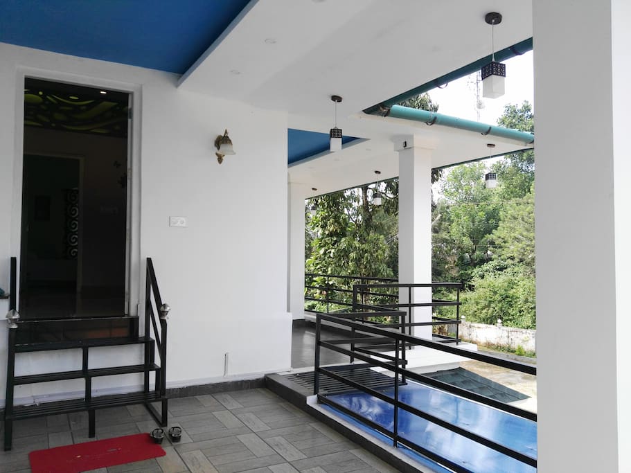 The Entrance & Balcony