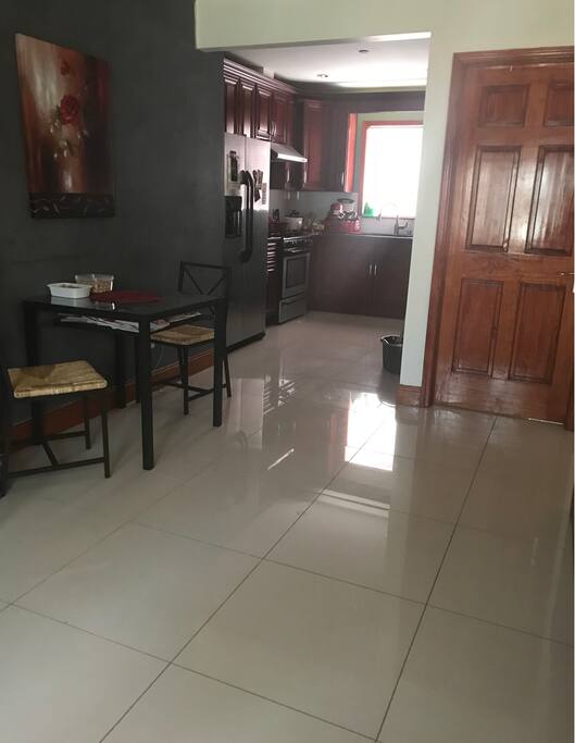 Small dining room area for 2