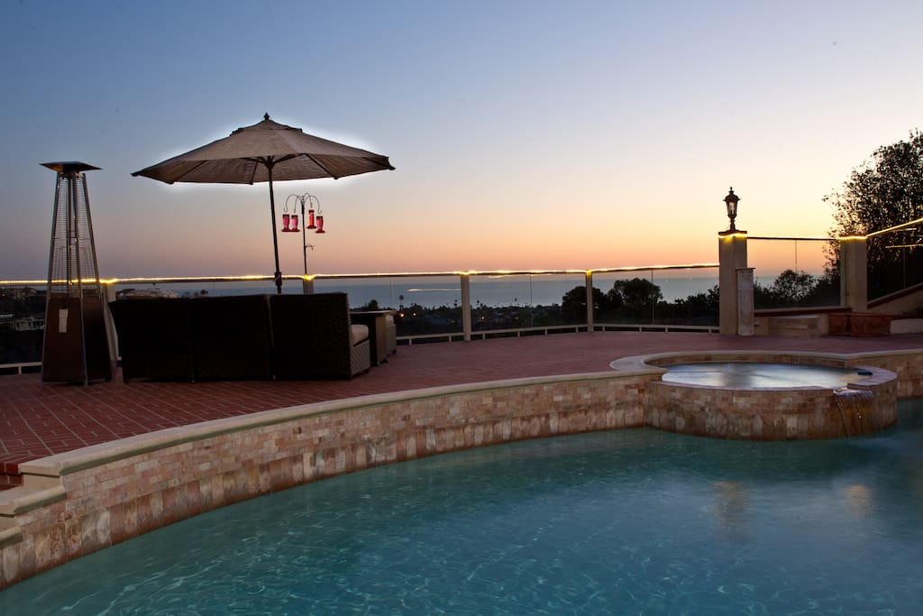 Pool Side Ocean View.