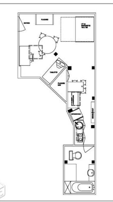 Plan du studio
