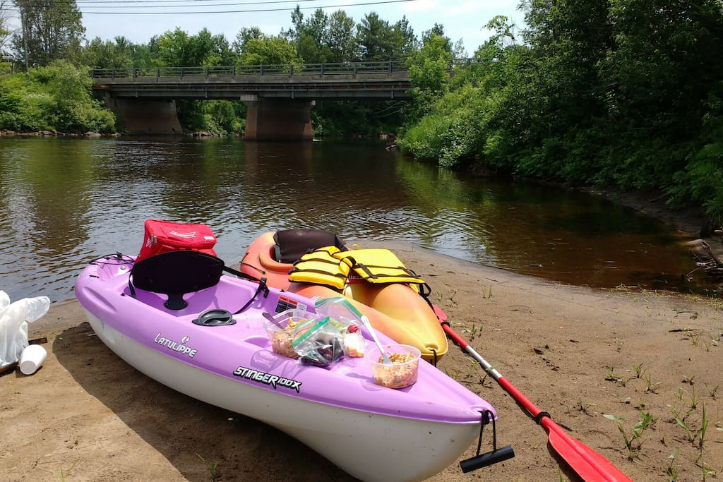 Kayak rivière st anne