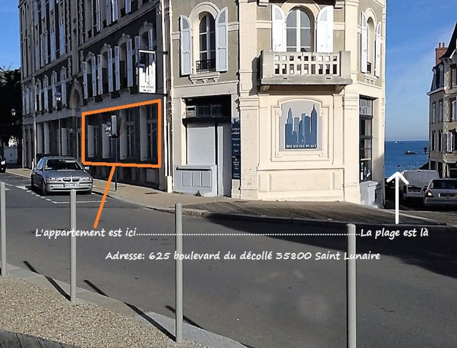 Immeuble & Plage à 50 mètres