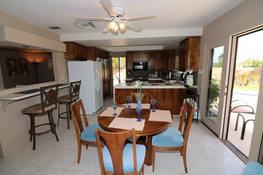 Dining to Kitchen (Breakfast Bar on Left)