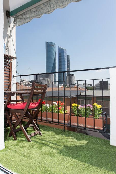Vistas desde la terraza