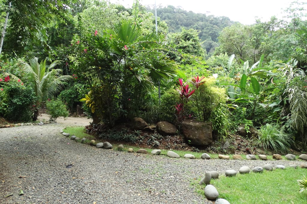 Parking area for cabinas