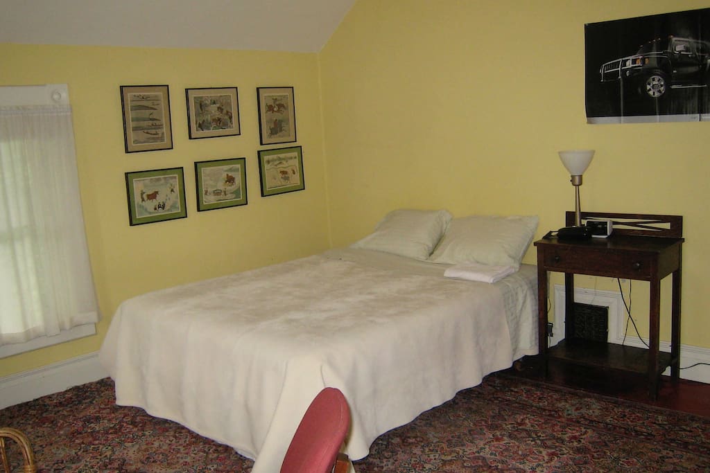 comfortable large bed