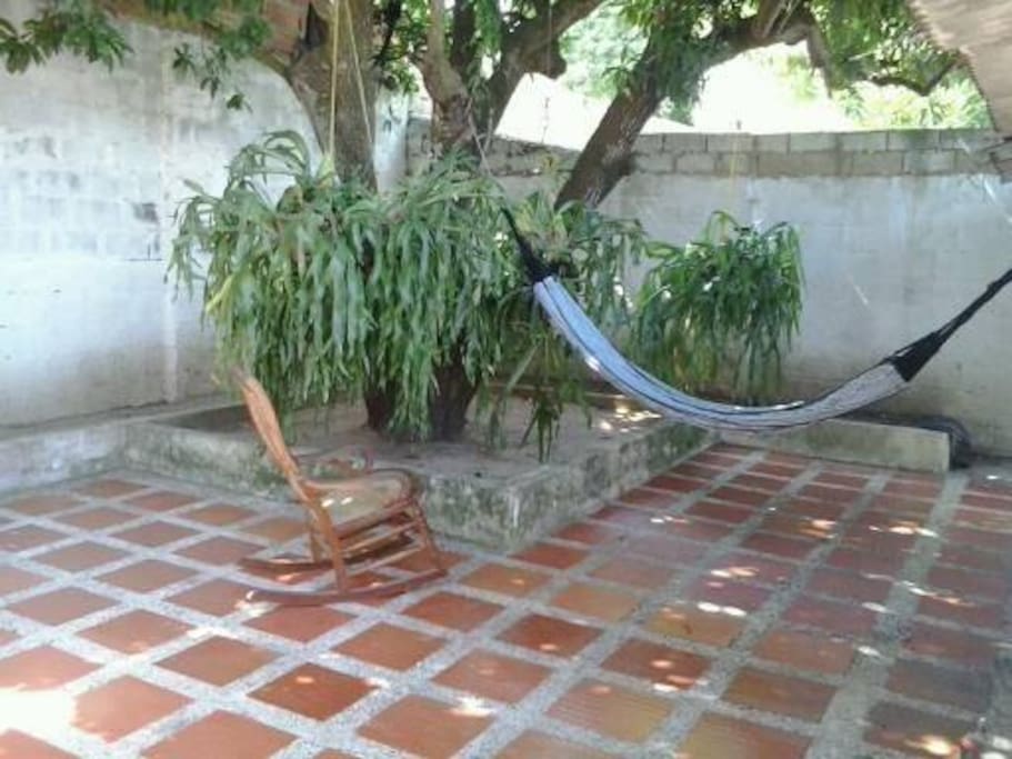 Patio de la casa