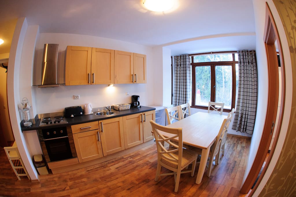 Kitchen and dining