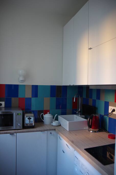 Small but convenient kitchen