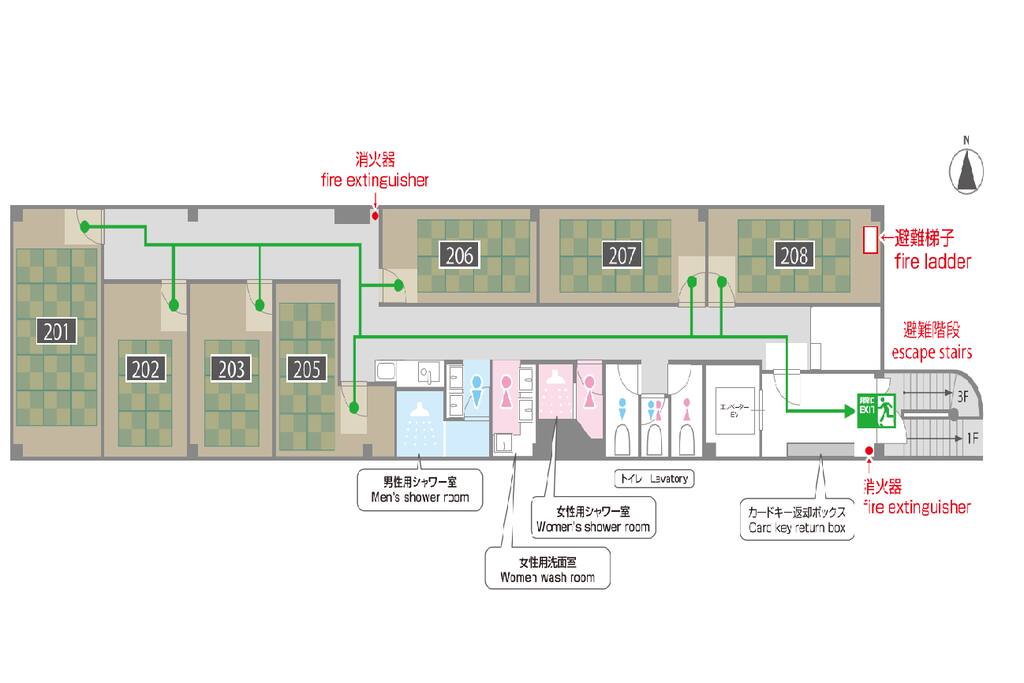 Floor map
樓層地圖