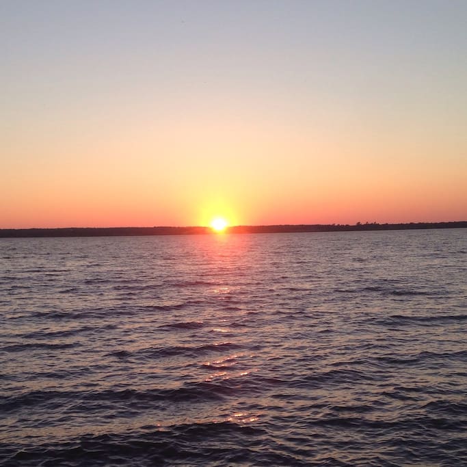 Sunset from the dock