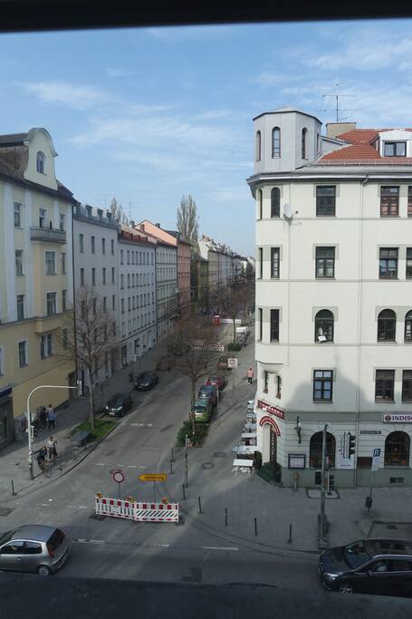 Ausblick in die Pariser Straße