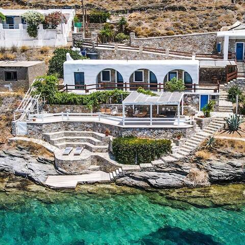 Kythnos Villa captain koni