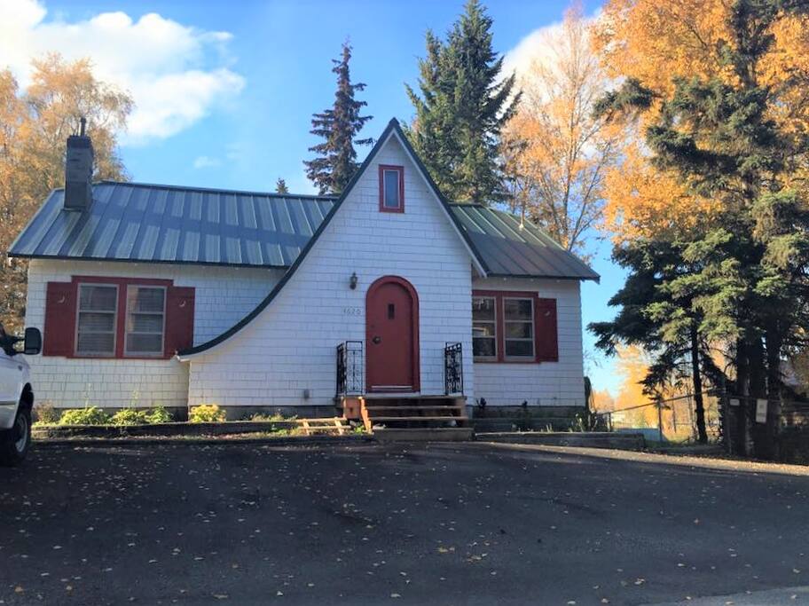 Front of Home, lots of parking.