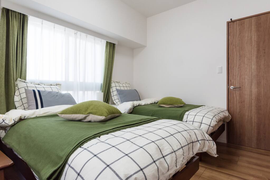 two single beds
