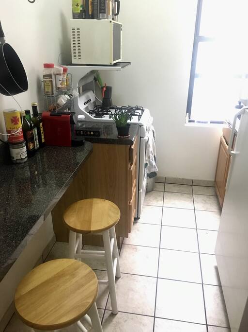 Fully equipped kitchen