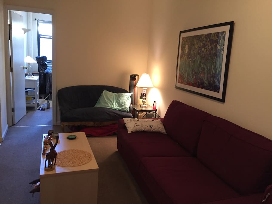 Spacious living room