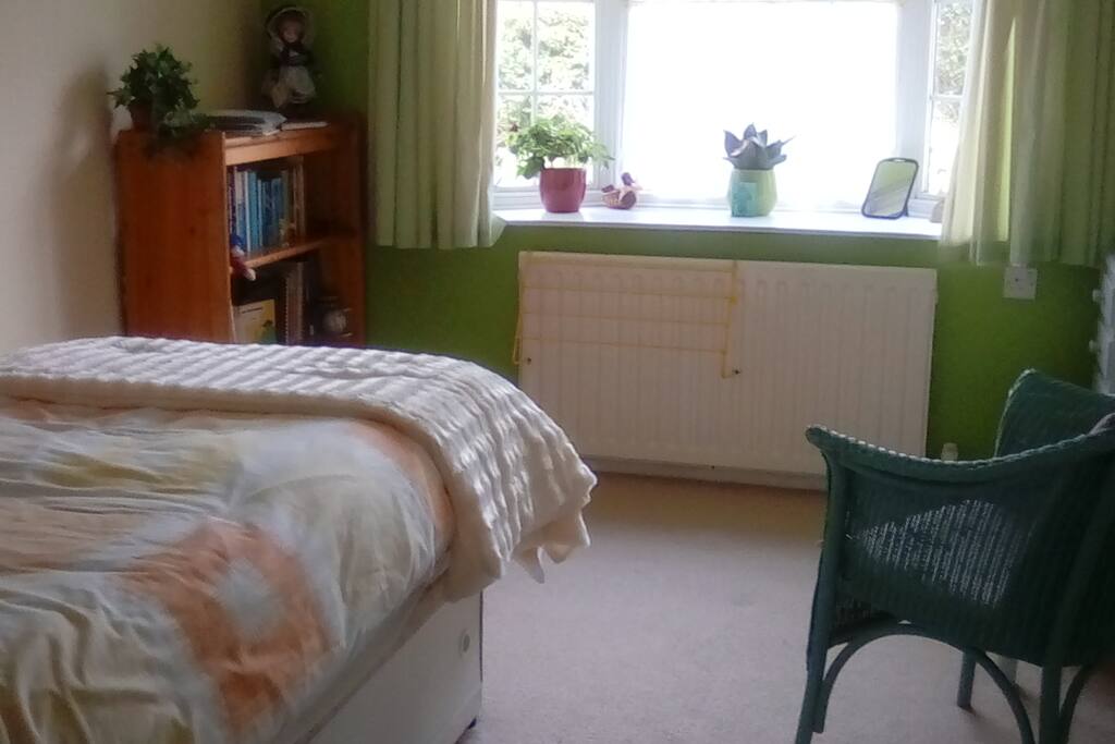 1st bedroom,space for another bed.
