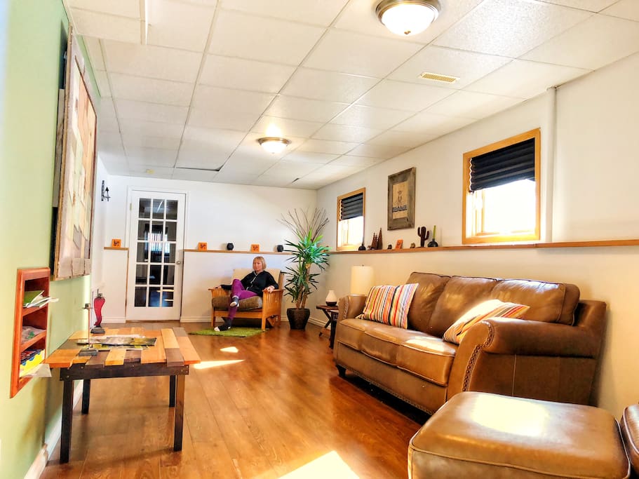 Enjoy our living room space