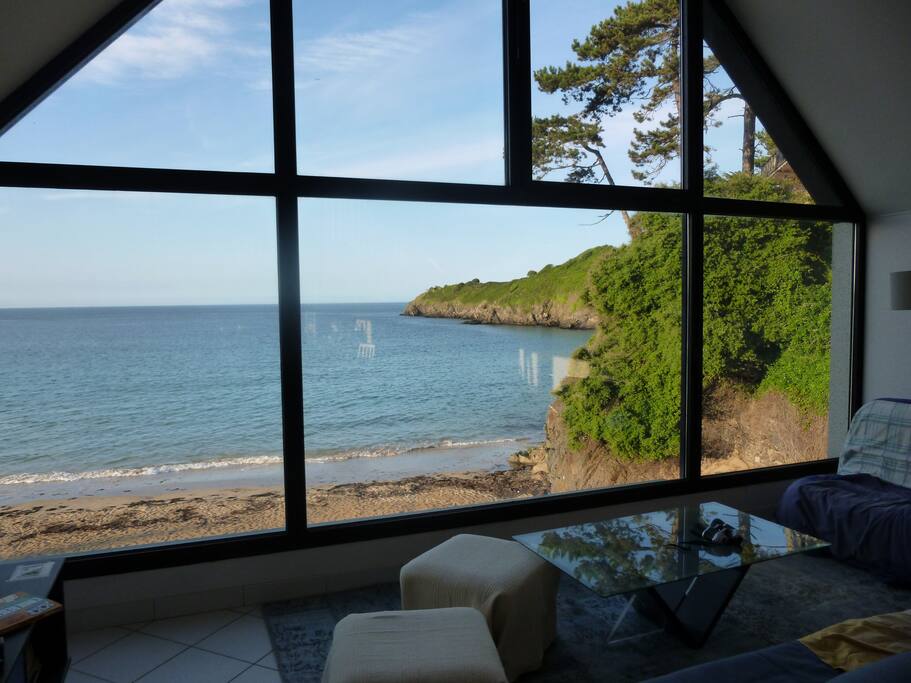 Salon vue mer