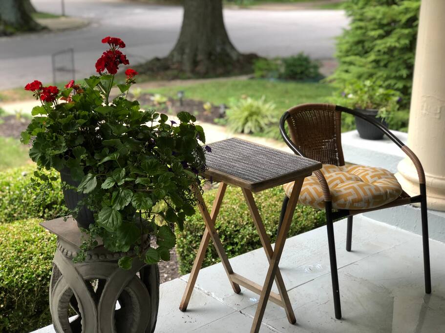 Or use the front porch just to THINK