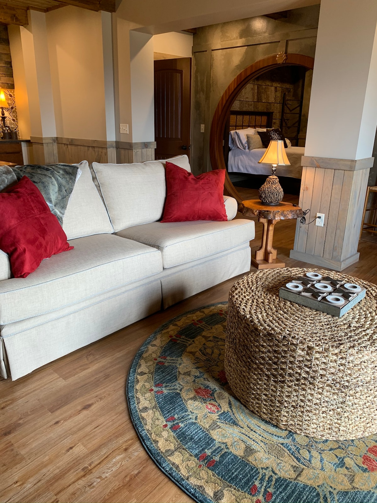 Living and bedroom view