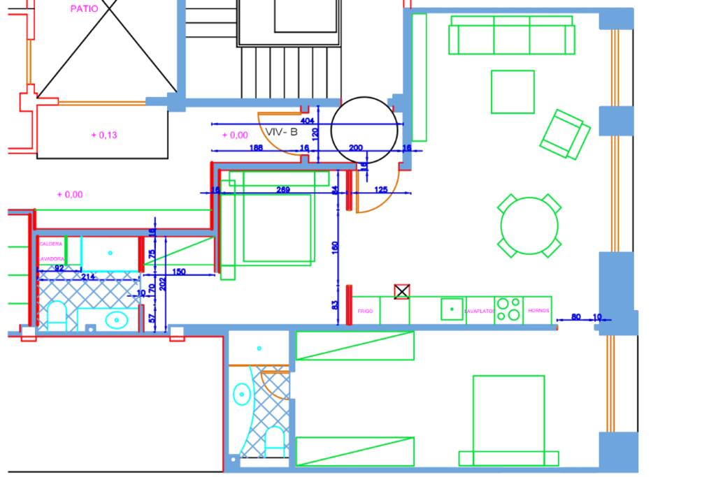 plano del apartamento