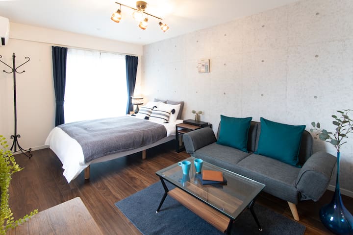 新築マンション2部屋貸切/成田･羽田から電車乗換なし/最寄駅2分/浅草・スカイツリー徒歩圏/Wifi