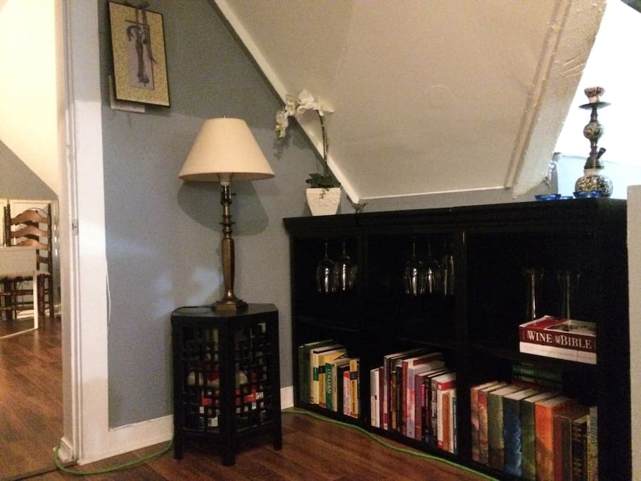 Riedel wine glasses and great books: ingredients for a perfect night in