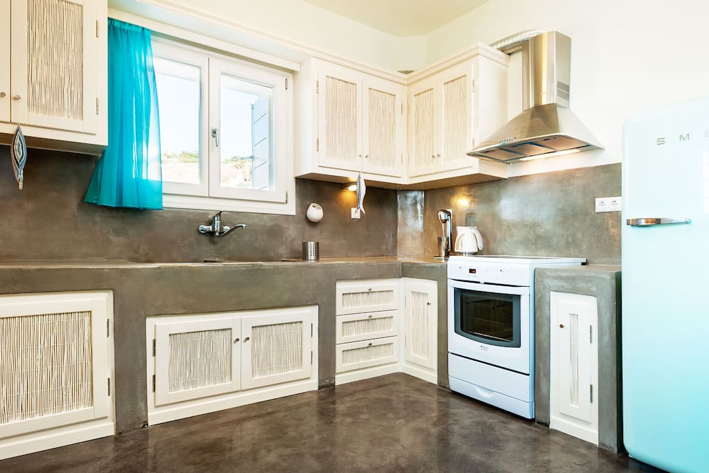 Kitchen | Athina Ios Villa | Luxury Villa in Ios Island