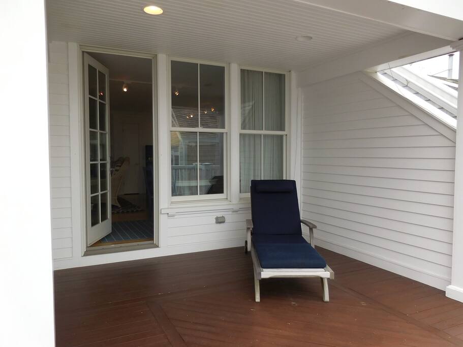 Patio entrance