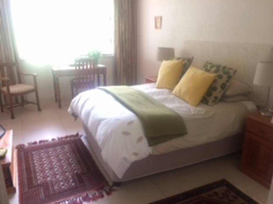 Main bedroom with garden view