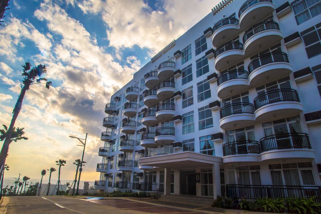 Our condo is on high floor of building closest to the sea