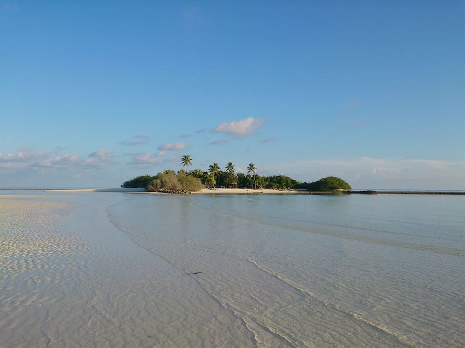 this is sand bank near rasdhoo