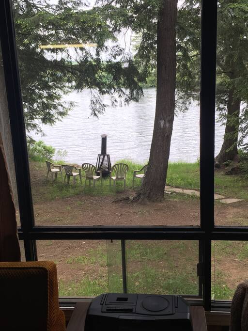 Lake view from LR window
