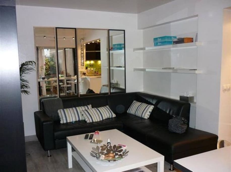 Un salon parfait pour se détendre