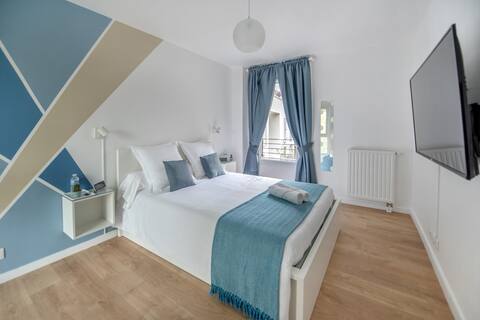 Nice 4 bedroom apartment 13 minutes from Paris