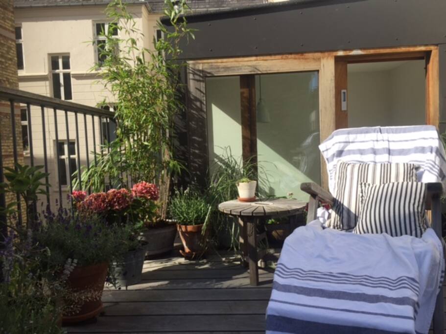 Private roof top terrasse