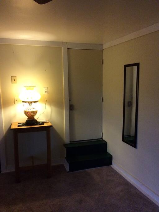 Door into room looking at from Kitchen