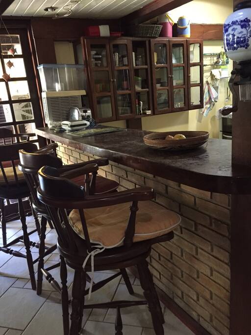 Balcão da cozinha interna