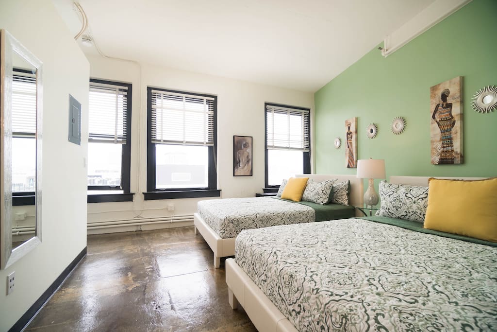 Large windows for lots of natural light