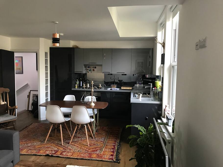Kitchen and dining