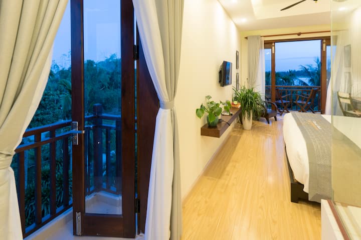 Riverside Hamlet Hoi An - Double River View Deluxe