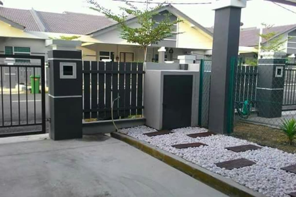 car porch area