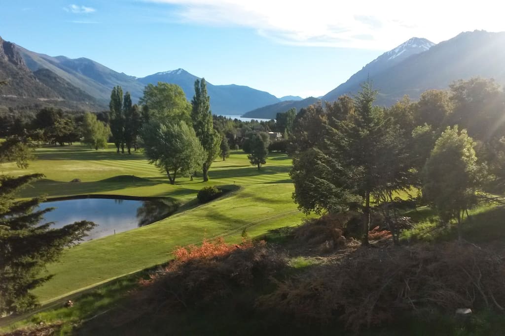 Atardecer sobre el Golf